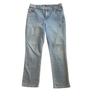 Lee Classic Fit Straight Leg Jeans Size 12 Short 27" Inseam